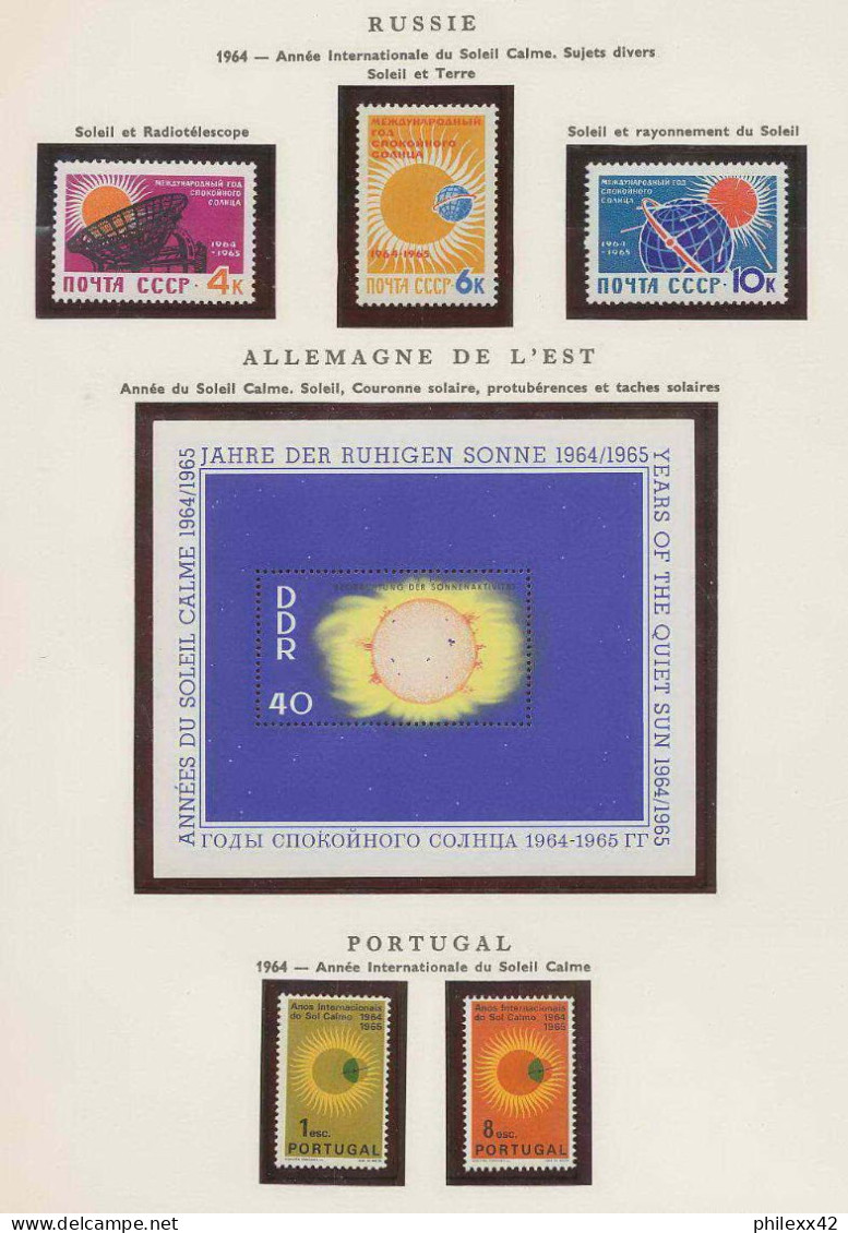 1107/ Espace (space) ** MNH Electrons 1 Page Portugal ... - Europa