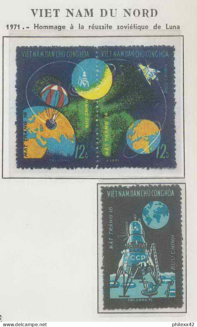 1041/ Espace (space) 5270 ** MNH LUNA 16 Viet Nam (Vietnam) - Asien