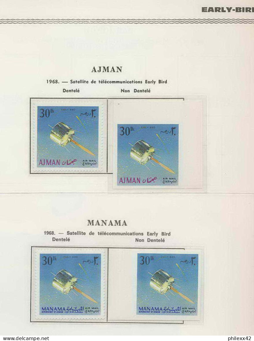 0693/ Espace (space) ** MNH Early Bird Ajman / Manama  - Asia