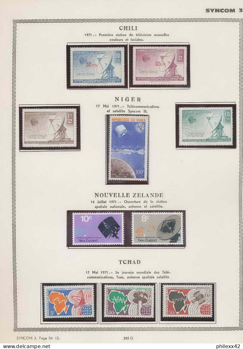 0589/ Espace (space) ** MNH Syncom 3 1 Page - Africa