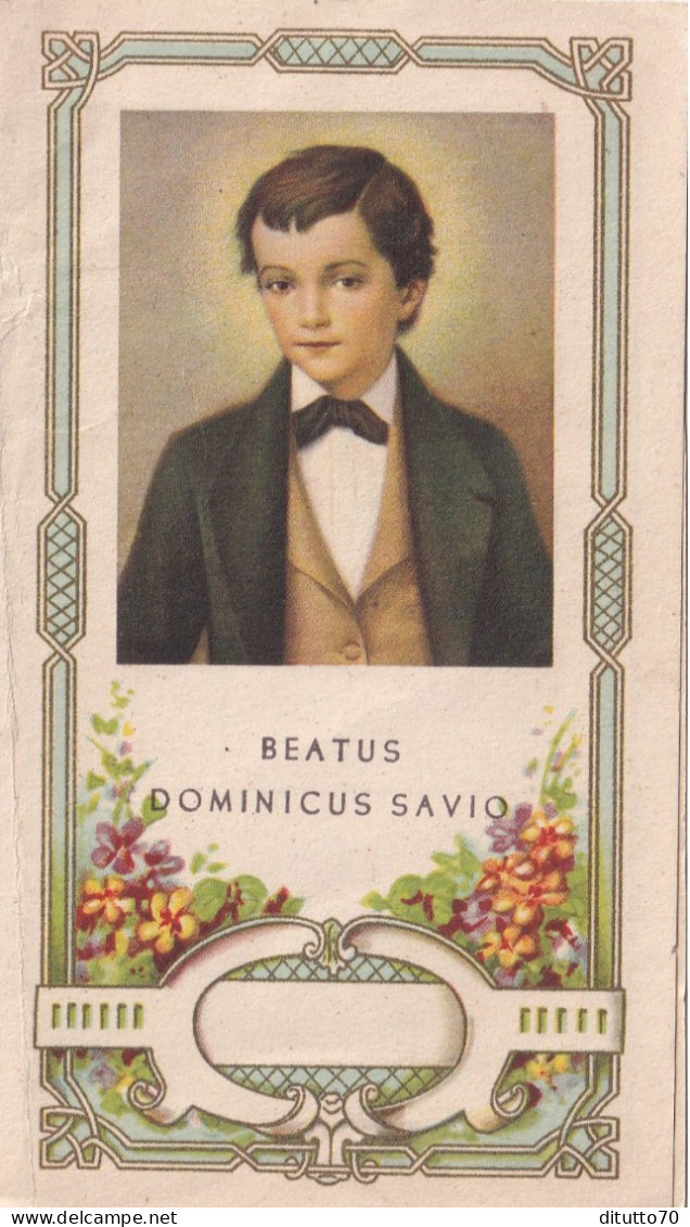 Calendarietto - Salesiano - Beatus Dominicus Savio - Anno 1954 - Petit Format : 1941-60