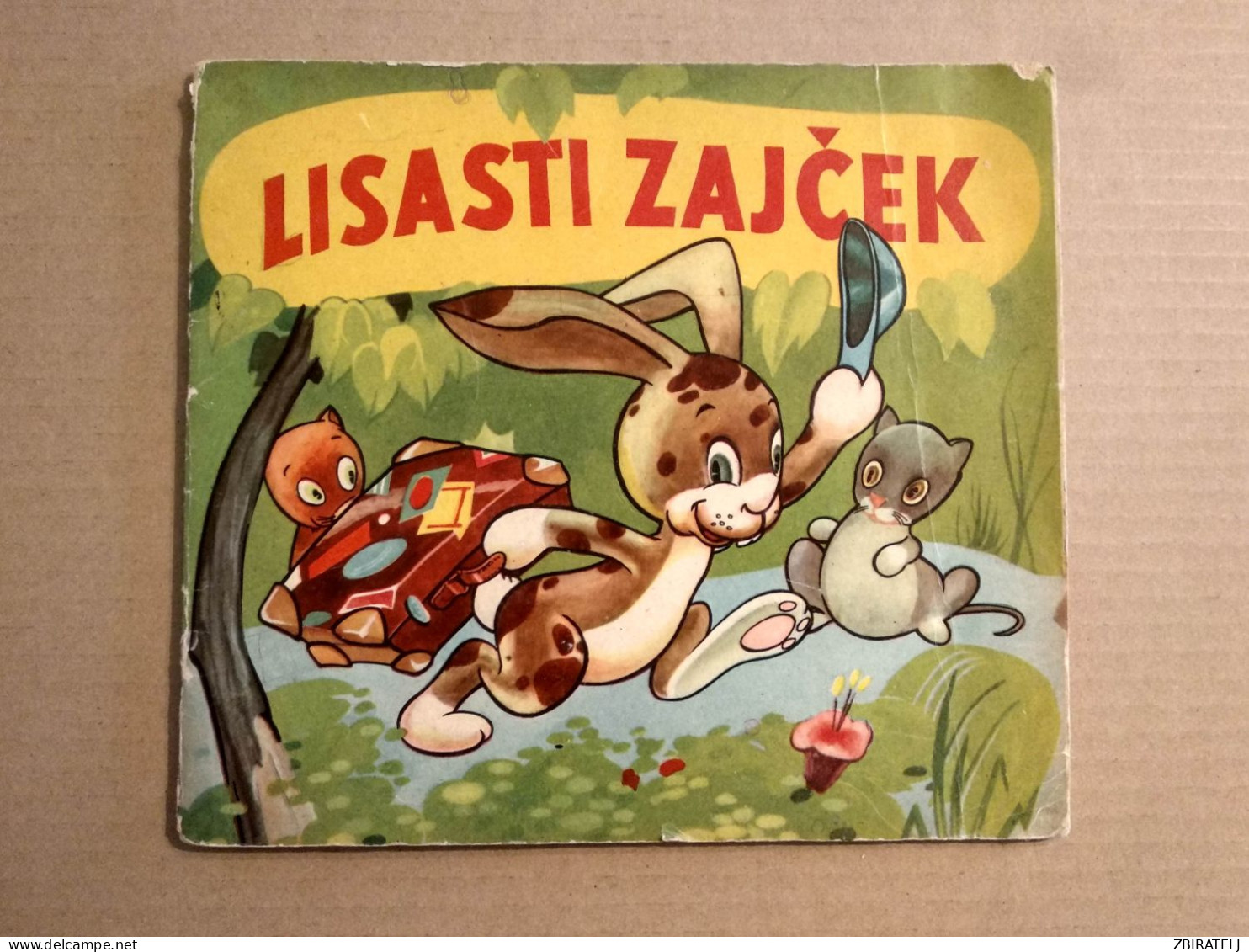 Slovenščina Knjiga Otroška: LISASTI ZAJČEK - Slav Languages