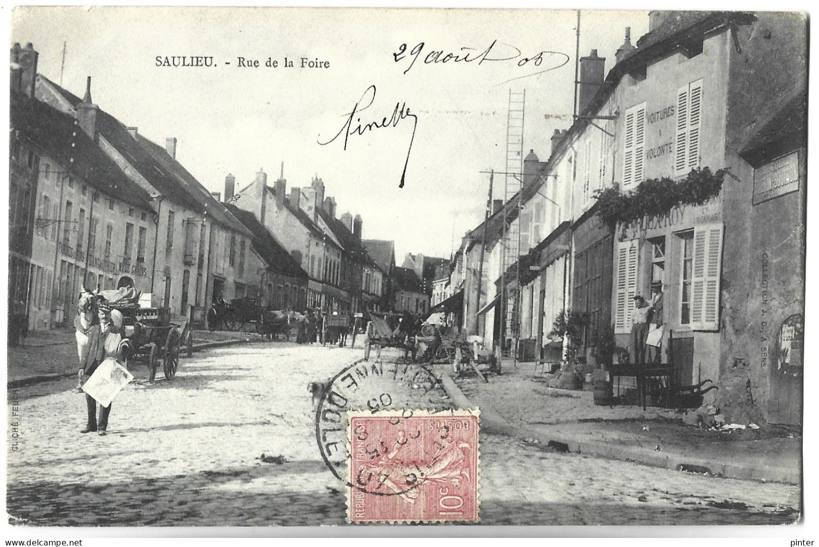 SAULIEU - Rue De La Foire - Saulieu