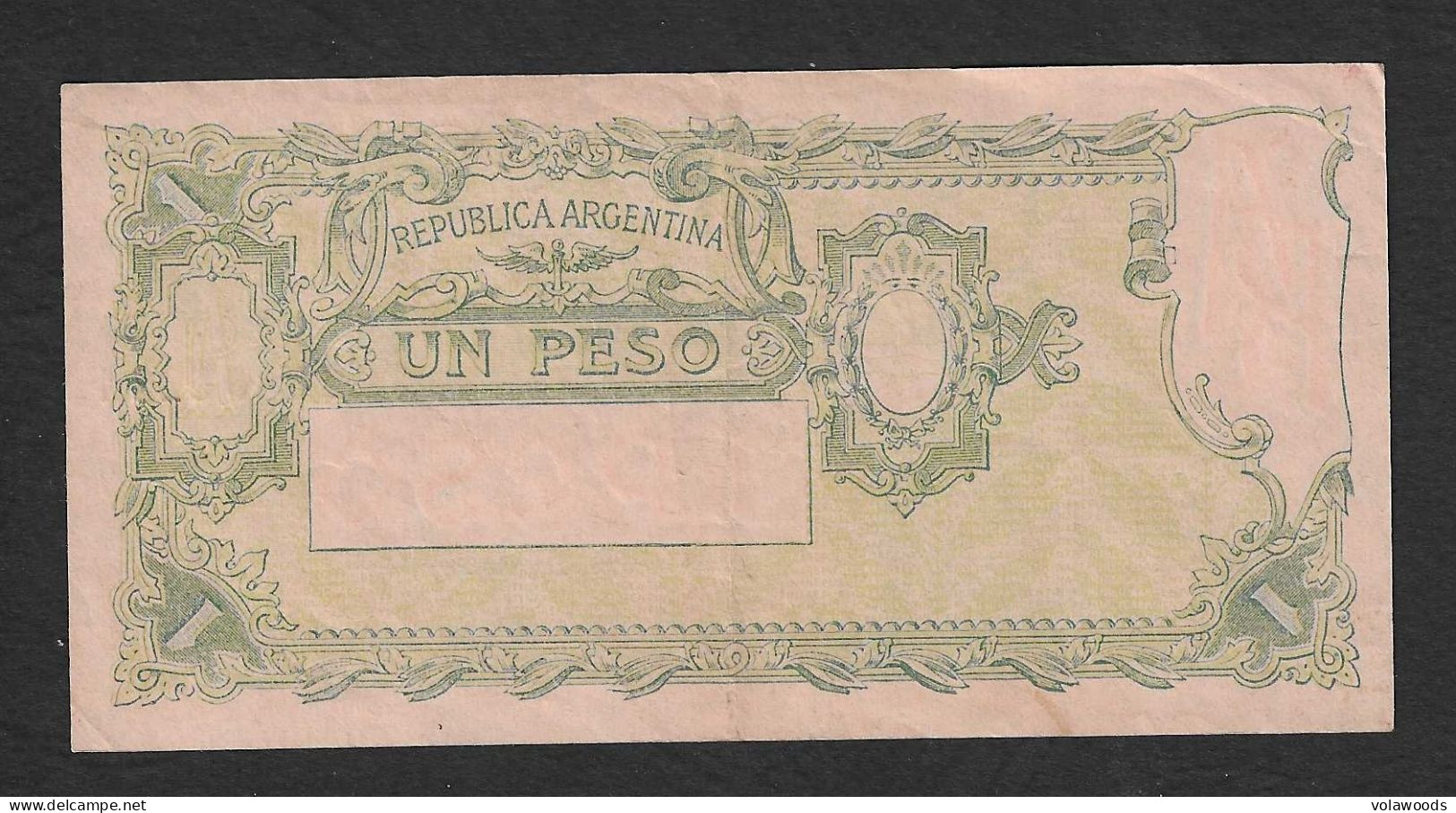 Argentina - Banconota Non Circolata FdS AUNC Da 1 Peso P-257a.2.2 - 1949 #17 - Argentine