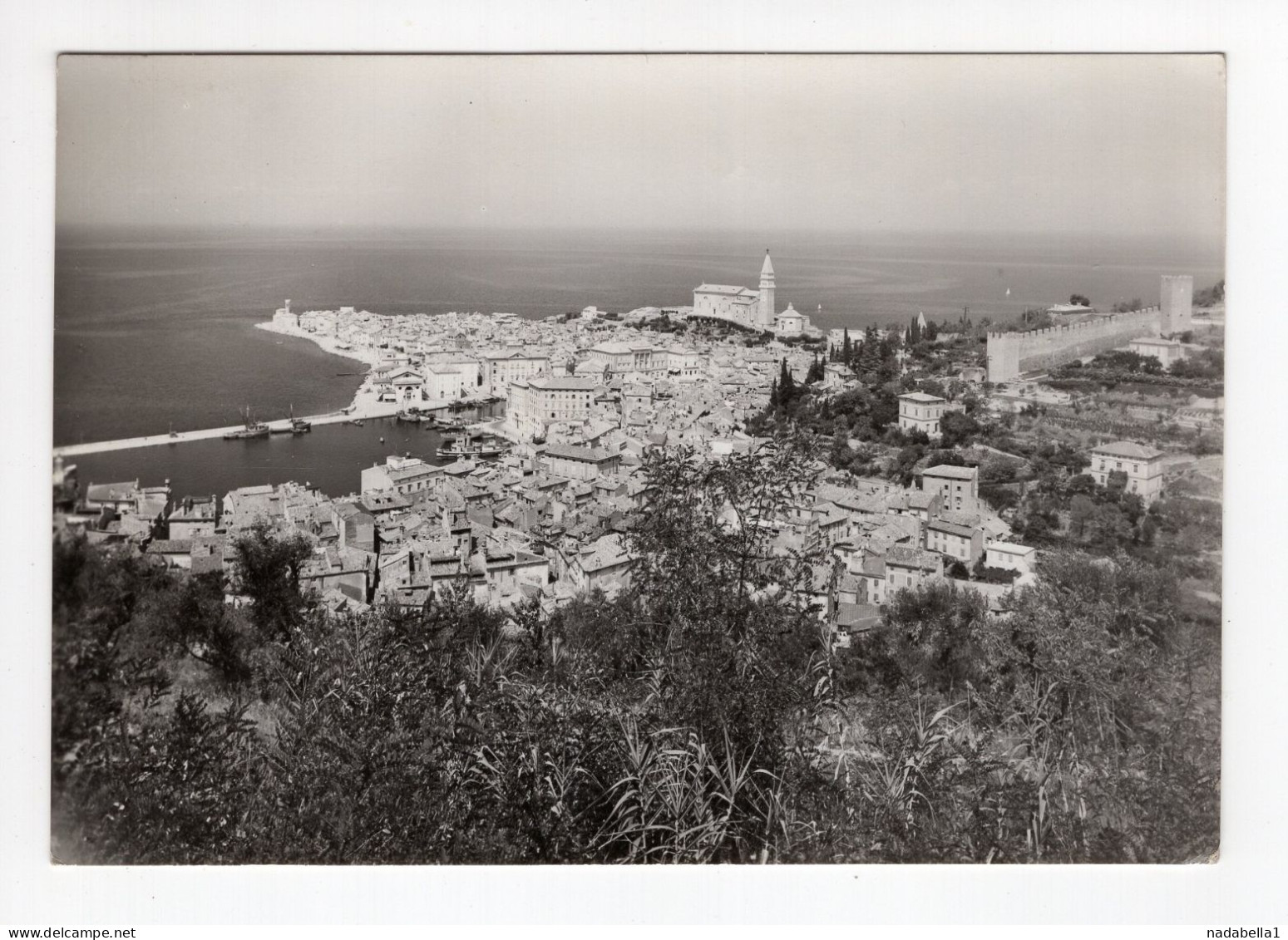 1960. YUGOSLAVIA,SLOVENIA,PORTOROZ POSTMARM,PIRAN,POSTCARD,USED - Jugoslawien