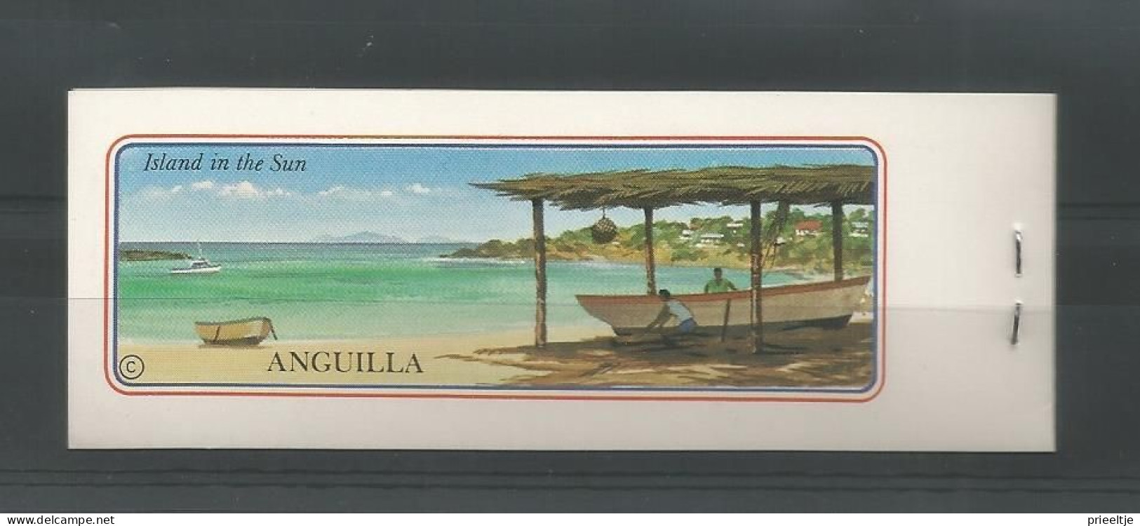 Anguilla 1978 25th Anniv. Of The Coronation Booklet With 2 Series Y.T. C 282 ** - Anguilla (1968-...)