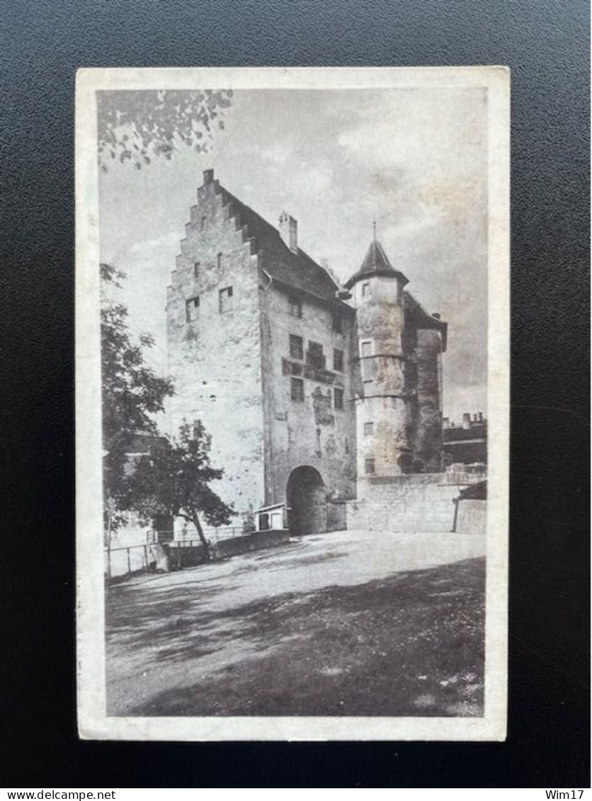 SWITZERLAND 1923 POSTCARD BADEN TO 'S GRAVENHAGE 25-10-1923 ZWITSERLAND SUISSE SCHWEIZ - Storia Postale