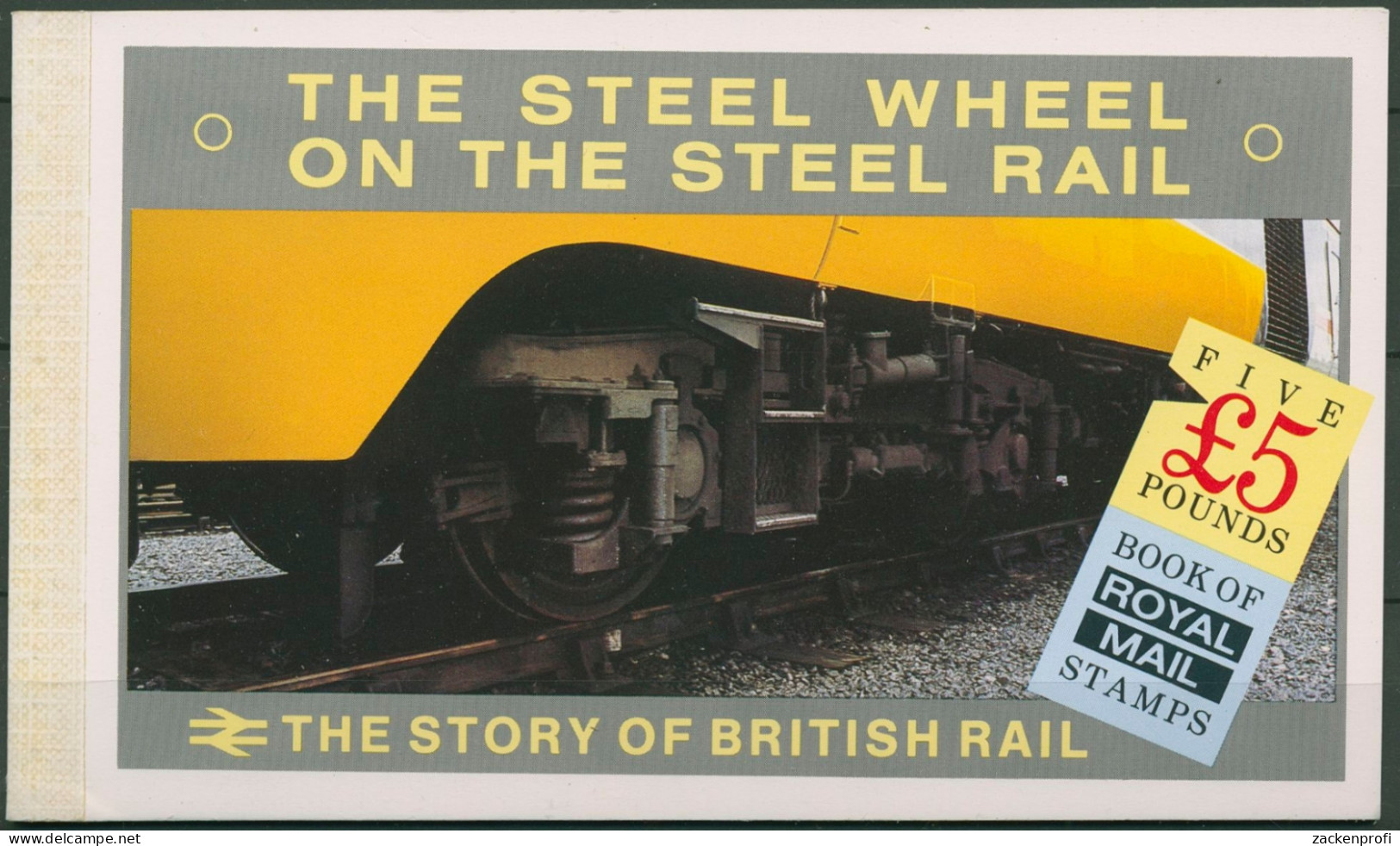 Großbritannien 1986 Story Of British Rail MH 75 Postfrisch (D74490) - Carnets