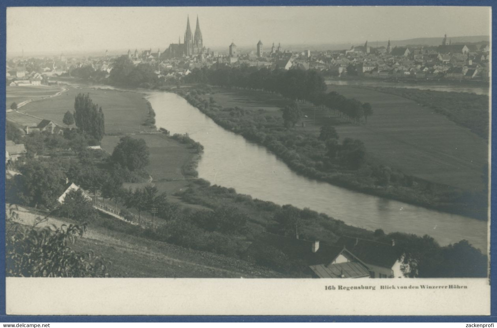 Regensburg Blick Von Den Winzerer Höhen, Ungebraucht (AK2110) - Regensburg