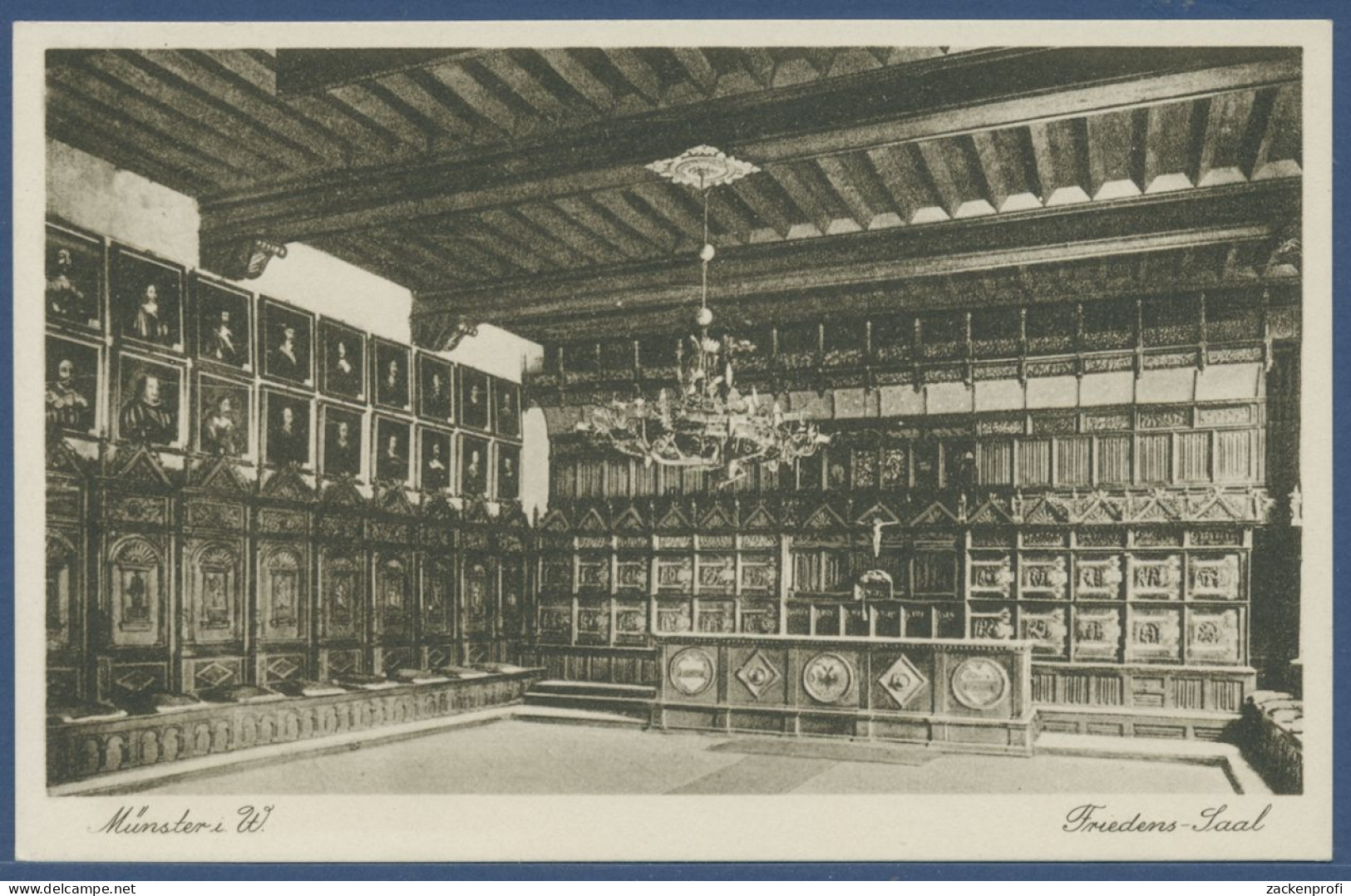 Münster I. W. Friedens-Saal, Ungebraucht (AK2128) - Münster