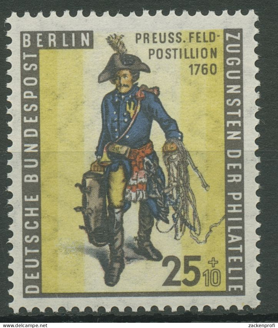 Berlin 1955 Tag Der Briefmarke, Postillion 131 Mit Falz - Unused Stamps