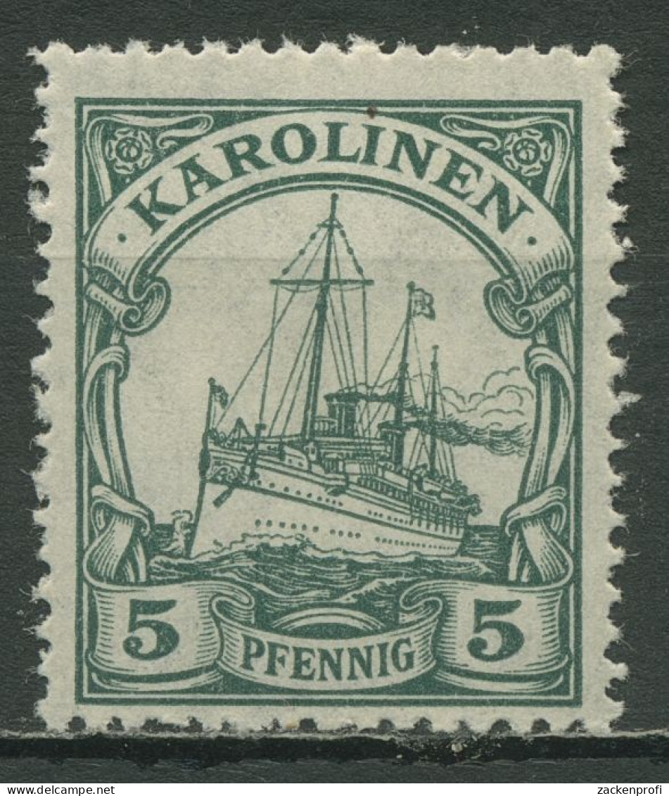 Karolinen 1923 Kaiseryacht Hohenzollern A 21 Mit Falz - Karolinen