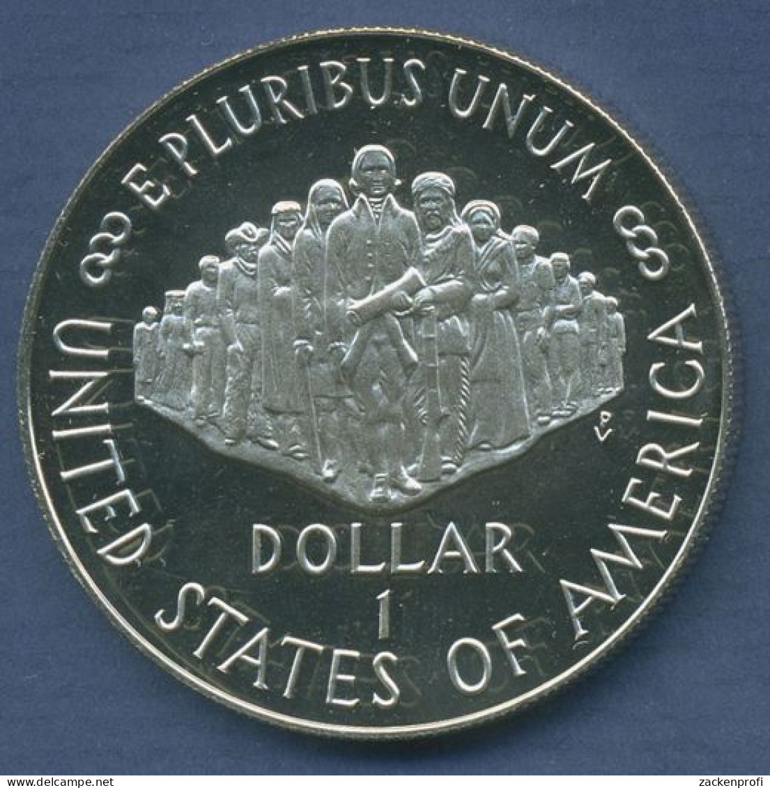 USA Dollar 1987 S, Constitution Bicentennial, KM 220 PP Proof (m3513) - Conmemorativas