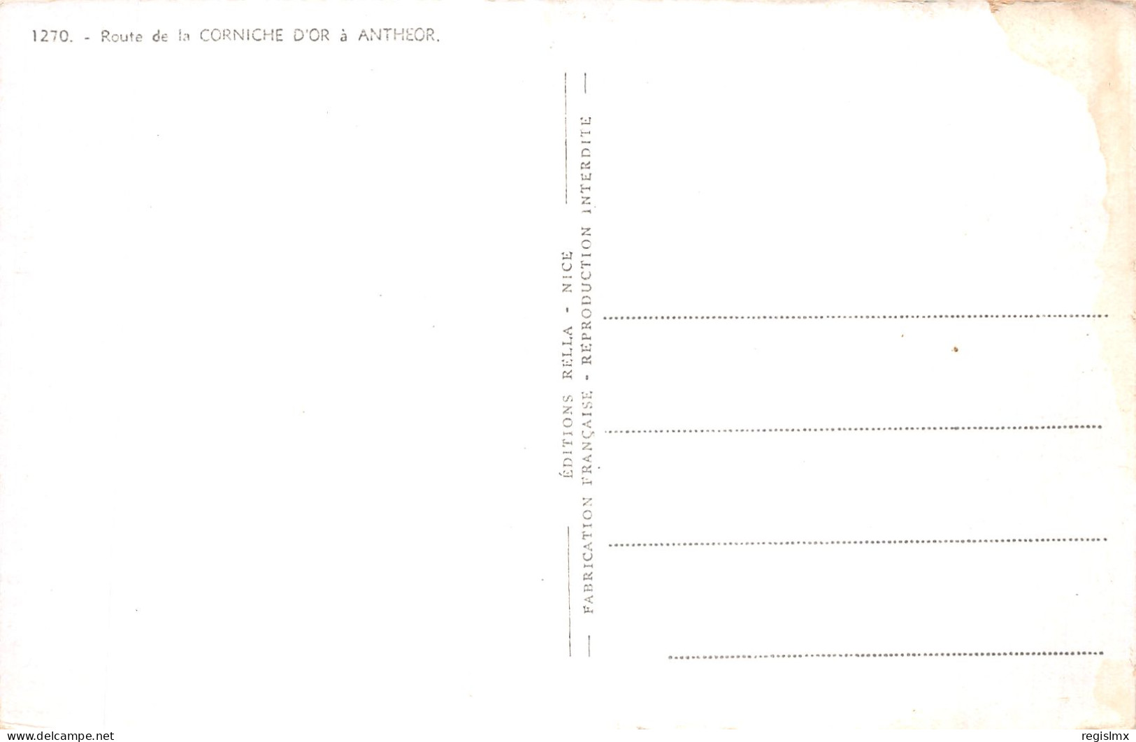 06-ANTHEOR LA CORNICHE D OR-N°T2225-C/0071 - Antheor