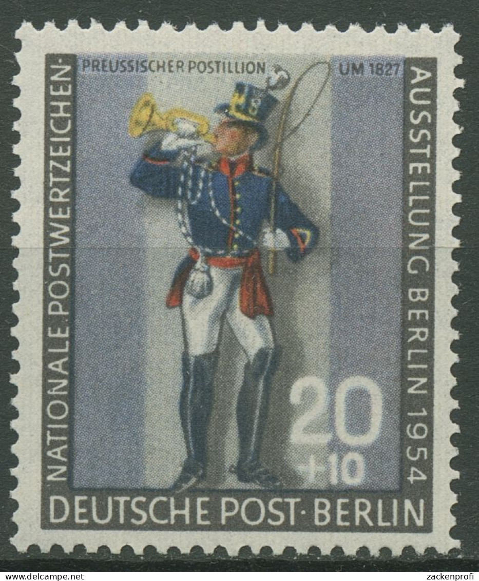 Berlin 1954 Nationale Postwertzeichen-Ausstellung, Postillion 120 B Postfrisch - Nuovi