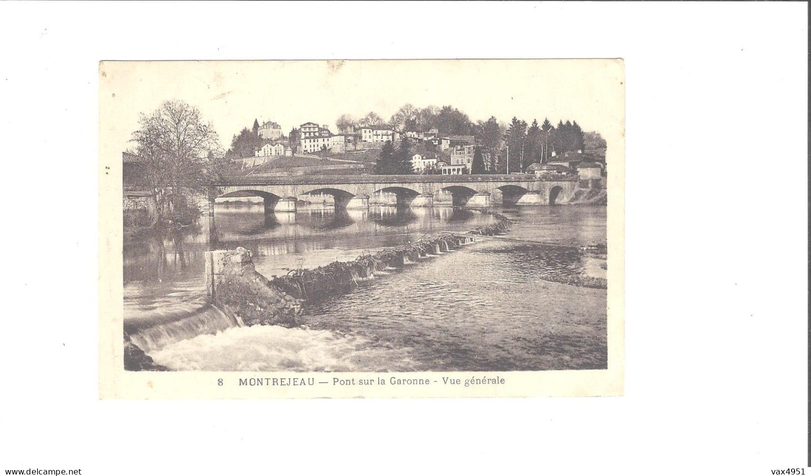 MONTREJEAU    Pont Sur La Garonne   Vue Generale    ****     A  SAISIR **** - Montréjeau