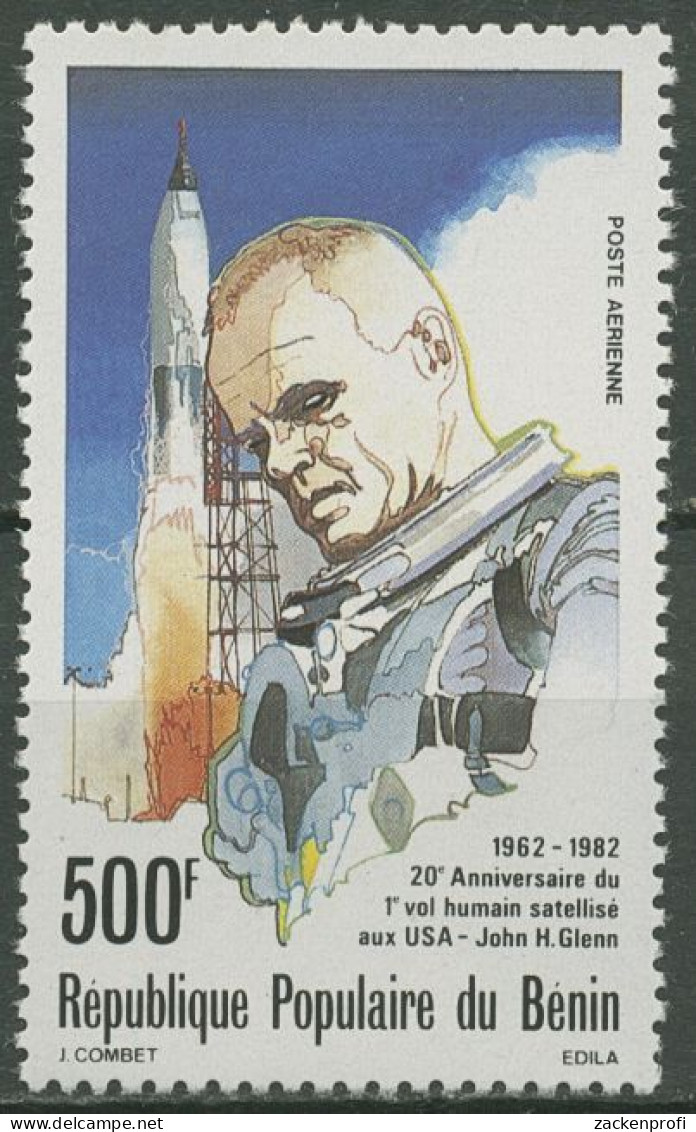 Benin 1982 20 Jahre Bemannter Raumflug Der USA 278 Postfrisch - Benin - Dahomey (1960-...)