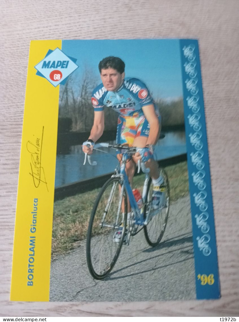 Cyclisme Cycling Ciclismo Ciclista Wielrennen Radfahren BORTOLAMI GIANLUCA  (Mapei-GB 1996) - Cyclisme