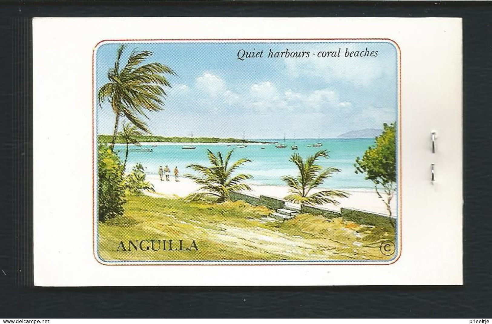 Anguilla 1981 Wedding Of Prince Charles & Diana Spencer Booklet  Y.T. C 409 ** - Anguilla (1968-...)