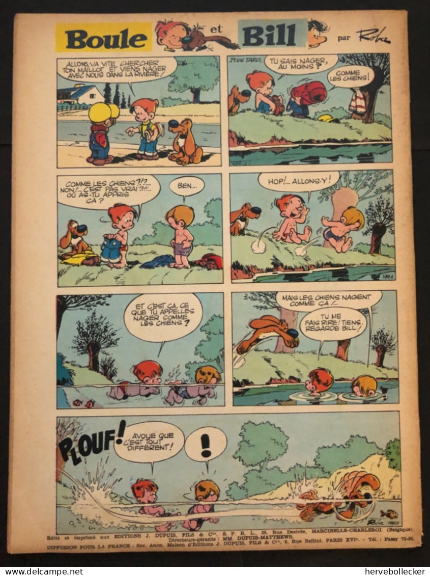 Spirou Hebdomadaire N° 1366 -1964 - Spirou Magazine