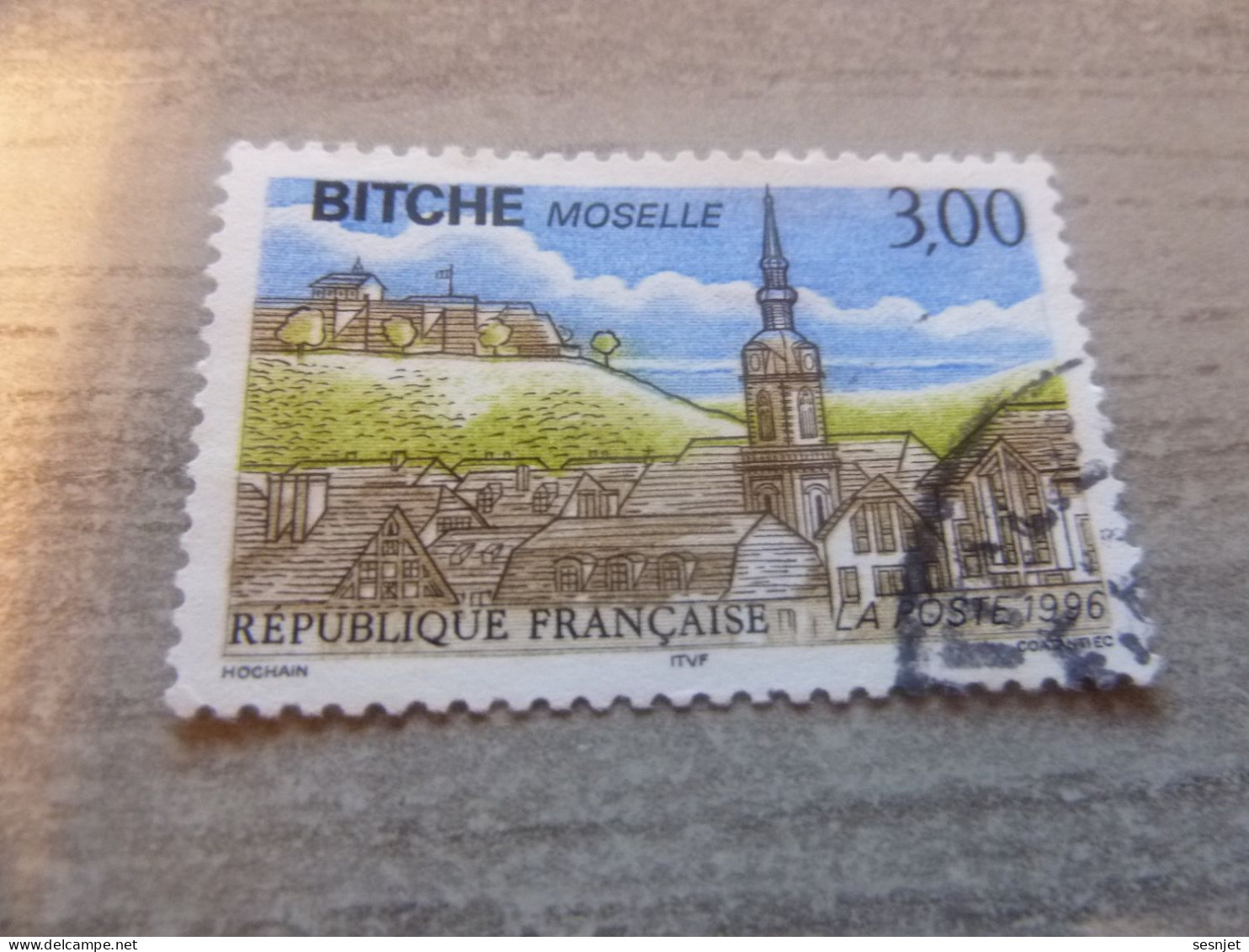 Bitche - Moselle - 3f. - Yt 3018 - Multicolore - Oblitéré - Année 1996 - - Usados