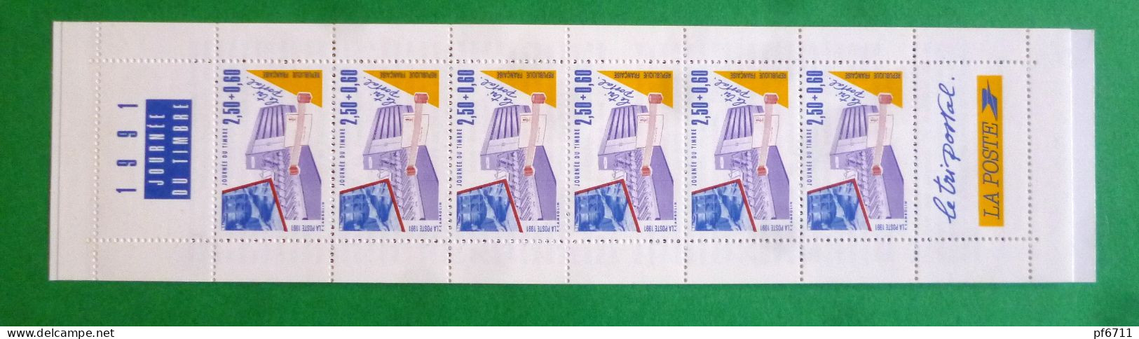 Carnet  N° 2689A  De 1991   Métiers De La Poste - Dag Van De Postzegel