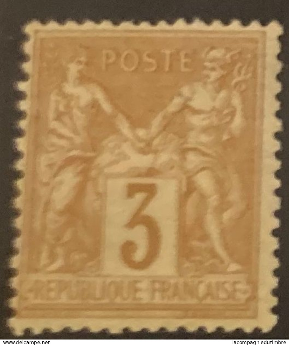 France Sage YT N° 86 Neuf *. Signé Calves. TB - 1876-1898 Sage (Type II)