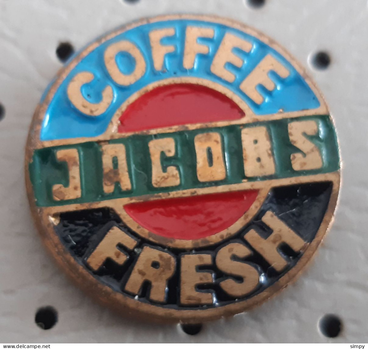 JACOBS Fresh Coffee Cafe Kaffe Caffe  Germany  Pin - Bebidas