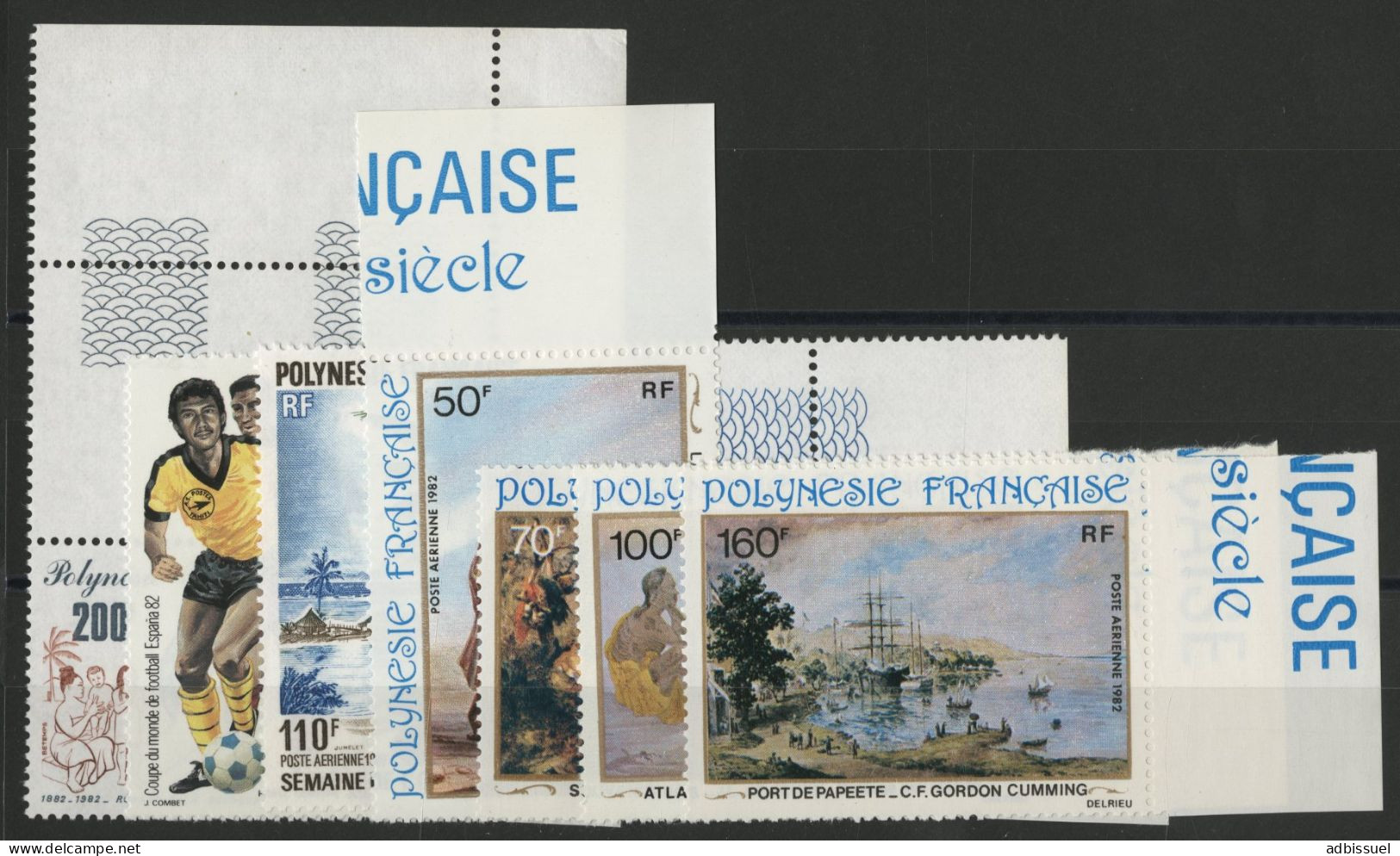 POLYNESIE Poste Aérienne PA N° 167 à 173 Neufs ** (MNH)  TB - Nuovi