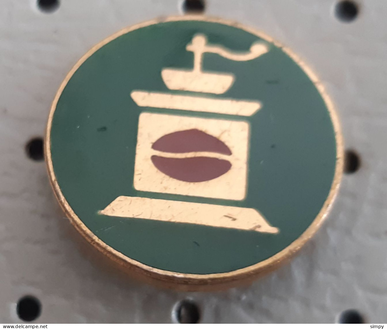 FRANCK Coffee Cafe Kaffe Caffe Grinder  Croatia Ex Yugoslavia Enamel Pin - Boissons