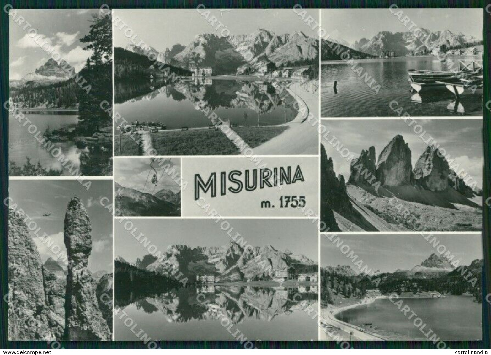 Belluno Auronzo Di Cadore Misurina Foto FG Cartolina ZKM7124 - Belluno