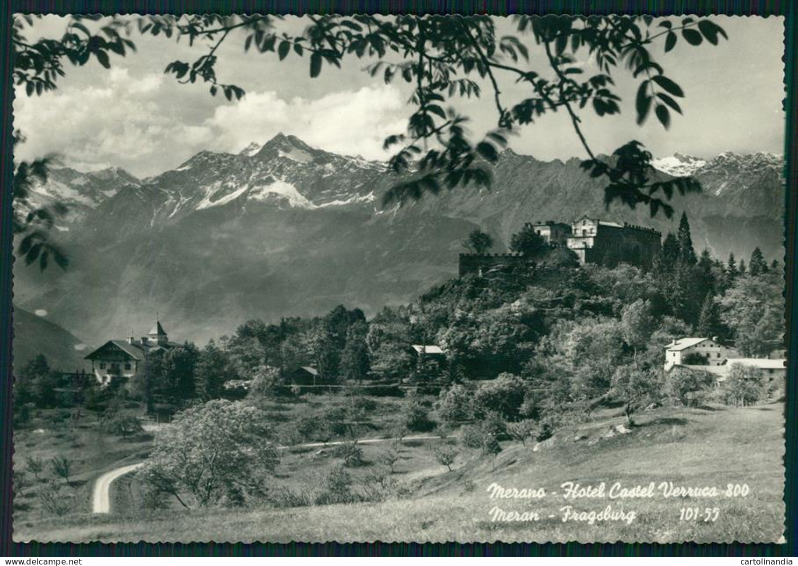 Bolzano Merano Hotel Castel Verruca Foto FG Cartolina MZ5299 - Bolzano (Bozen)