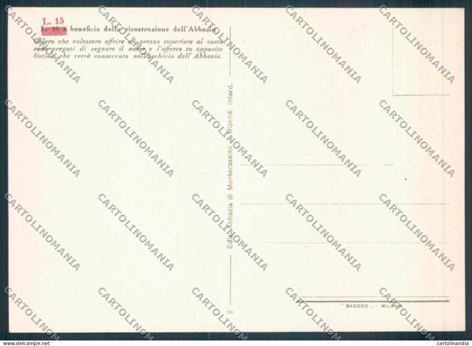 Frosinone Montecassino FG Cartolina ZF7261 - Frosinone