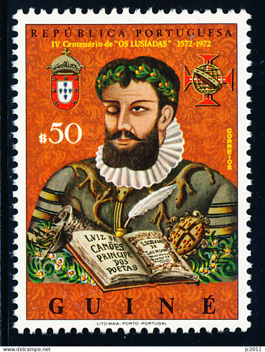 Portuguese Guinea - 1972 - Luis De Camões / Lusiads - MNG - Portuguese Guinea