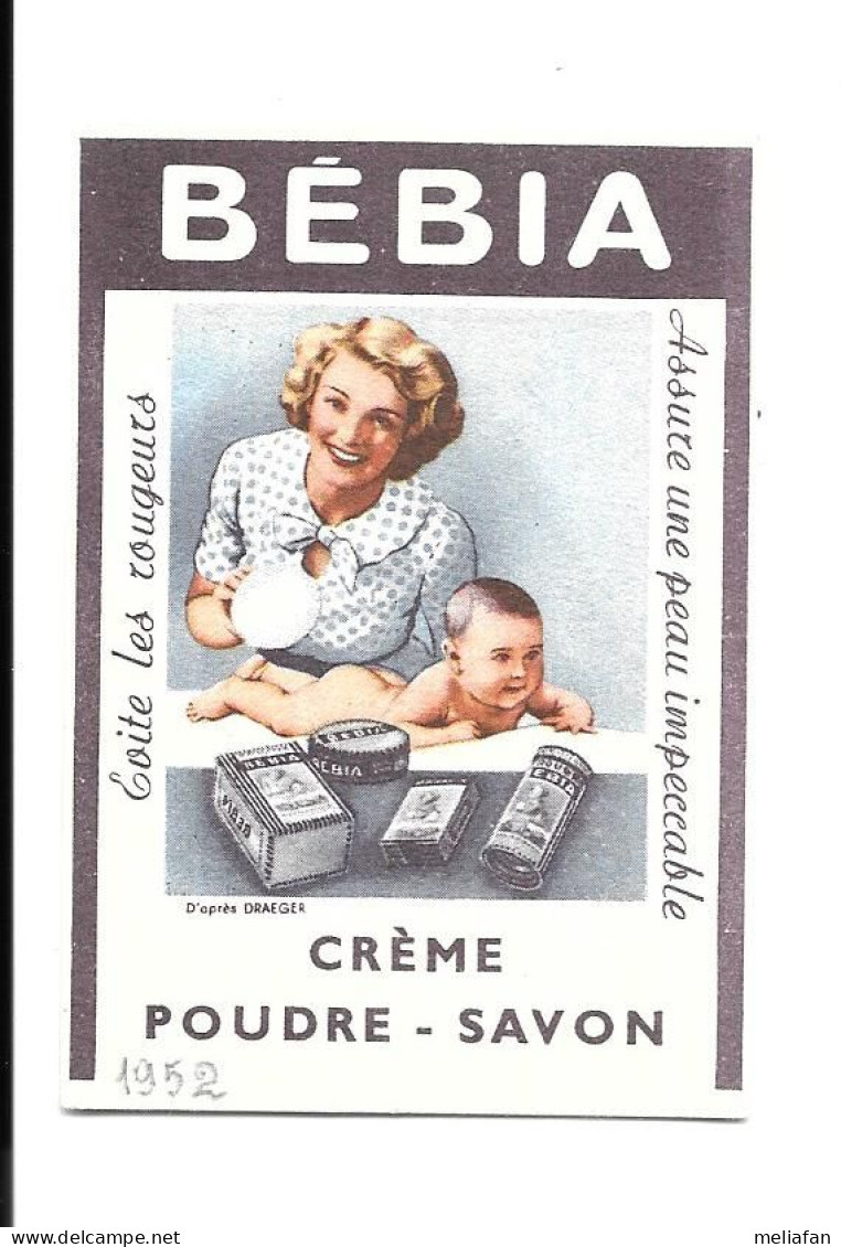 KB550 - TICKET DE PESEE CREME POUDRE SAVON BEBIA - Tea & Coffee Manufacturers