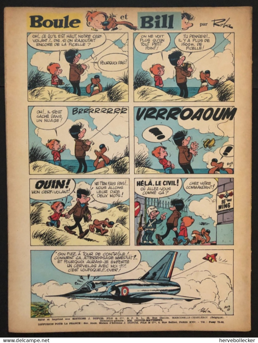 Spirou Hebdomadaire N° 1371 -1964 - Spirou Magazine