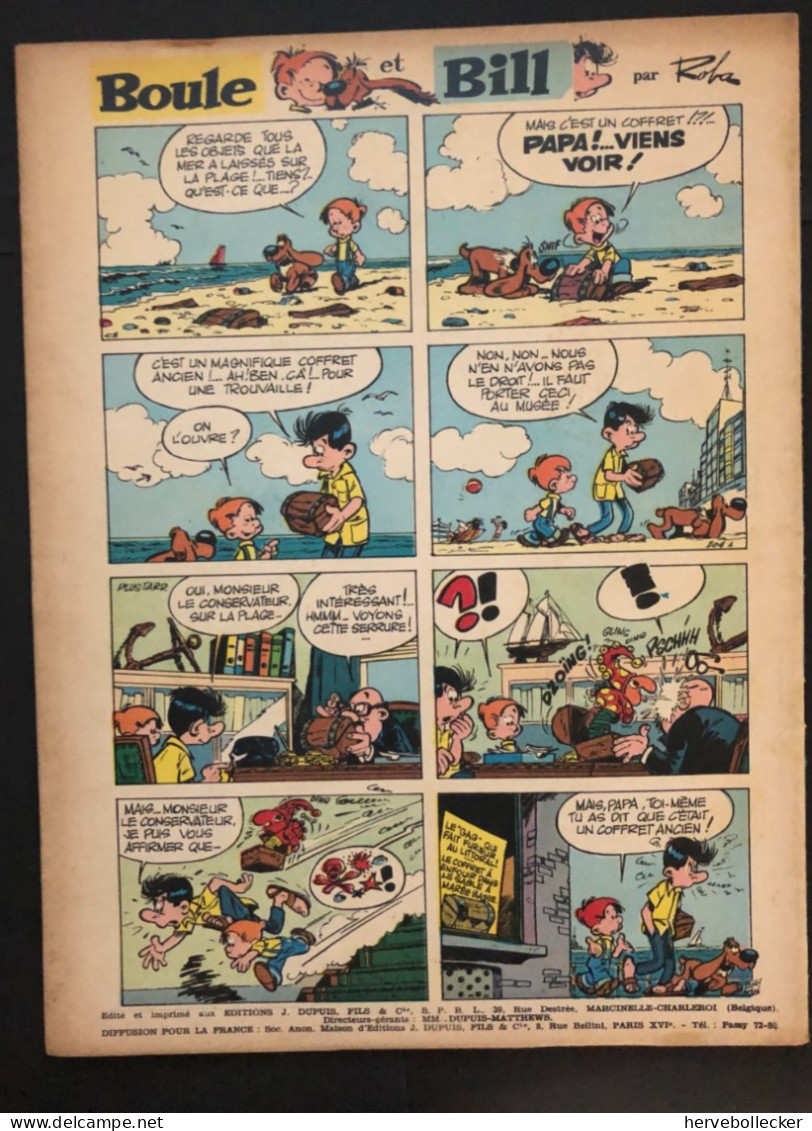 Spirou Hebdomadaire N° 1372 -1964 - Spirou Magazine