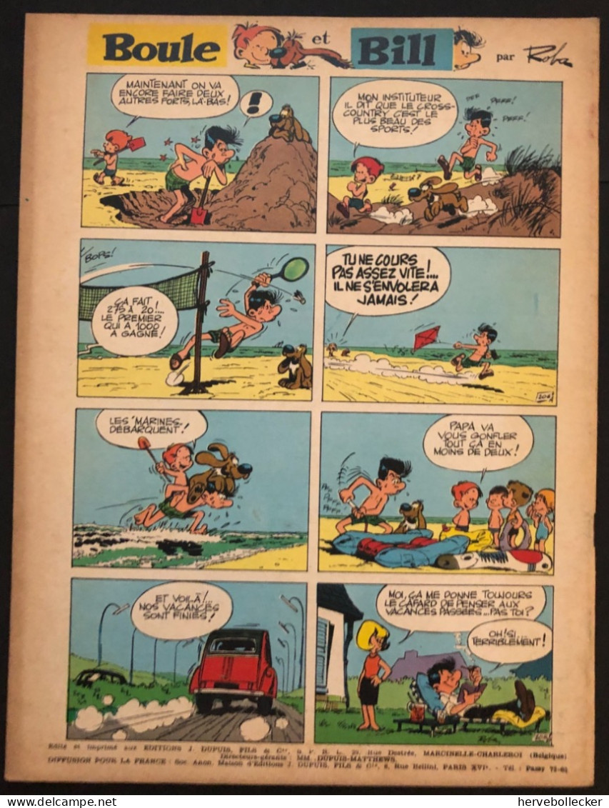 Spirou Hebdomadaire N° 1374 -1964 - Spirou Magazine