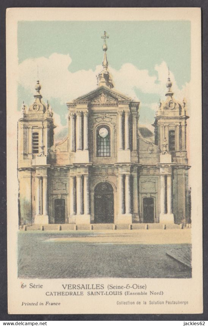 129239/ VERSAILLES, Cathédrale Saint-Louis, Collection De La Solution Pautauberge, 6e. Série - Geographie