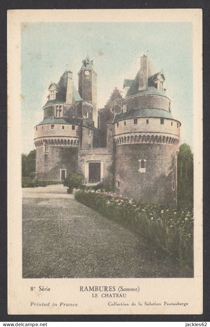 129237/ Château De RAMBURES, Collection De La Solution Pautauberge, 8e. Série - Geografía