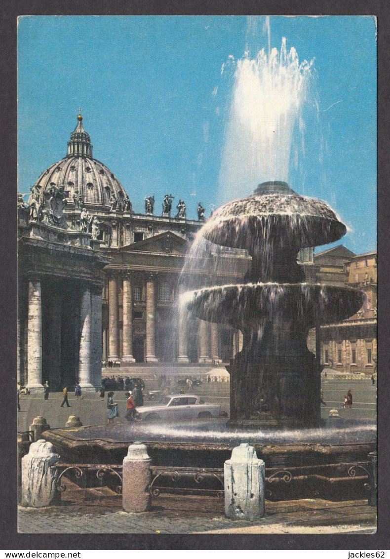 086567/ CITTÀ DEL VATICANO, Fontana E Cupola Di S. Pietro - Vaticaanstad