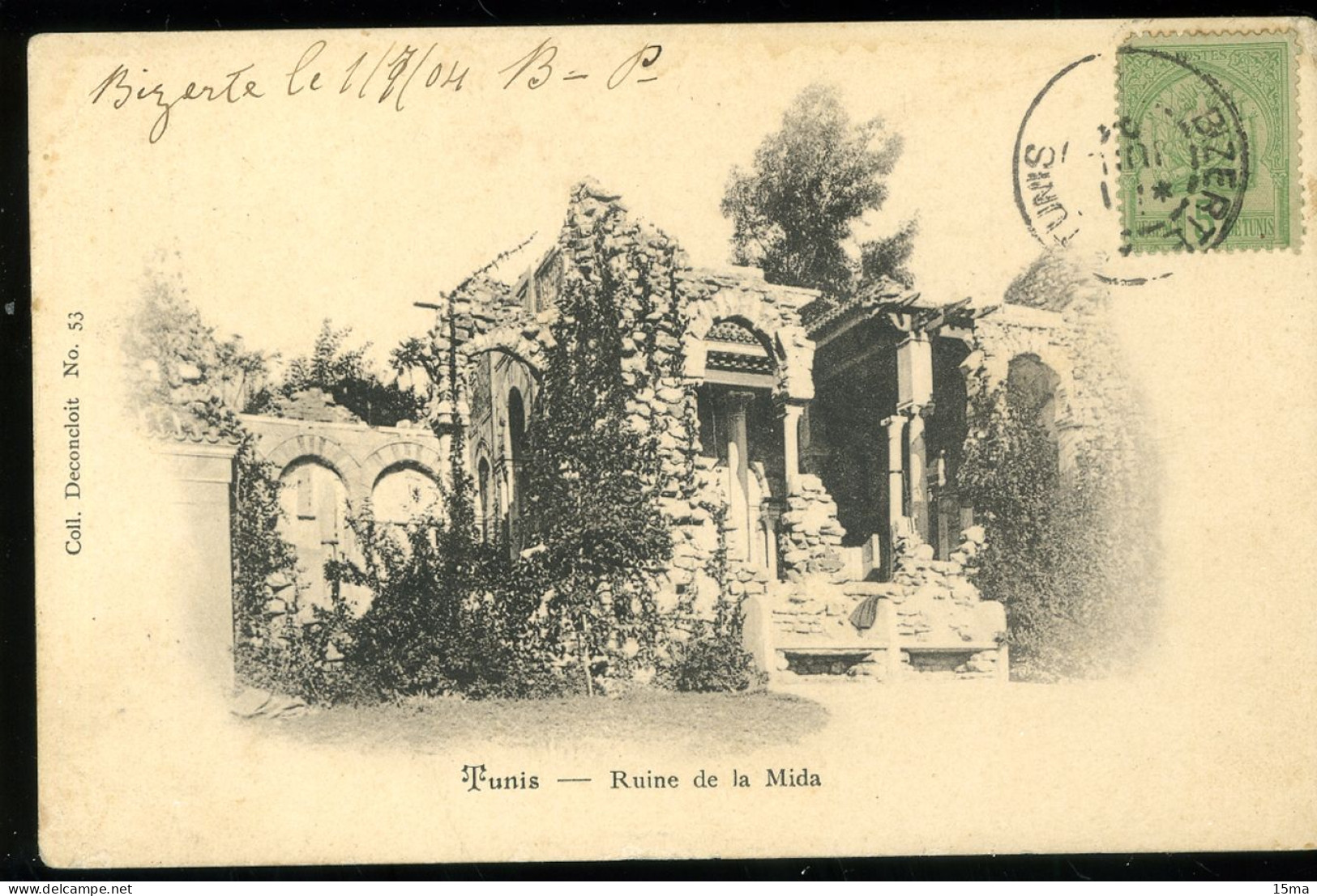 TUNIS Ruine De La Mida Deconcloit 1904 - Tunisia