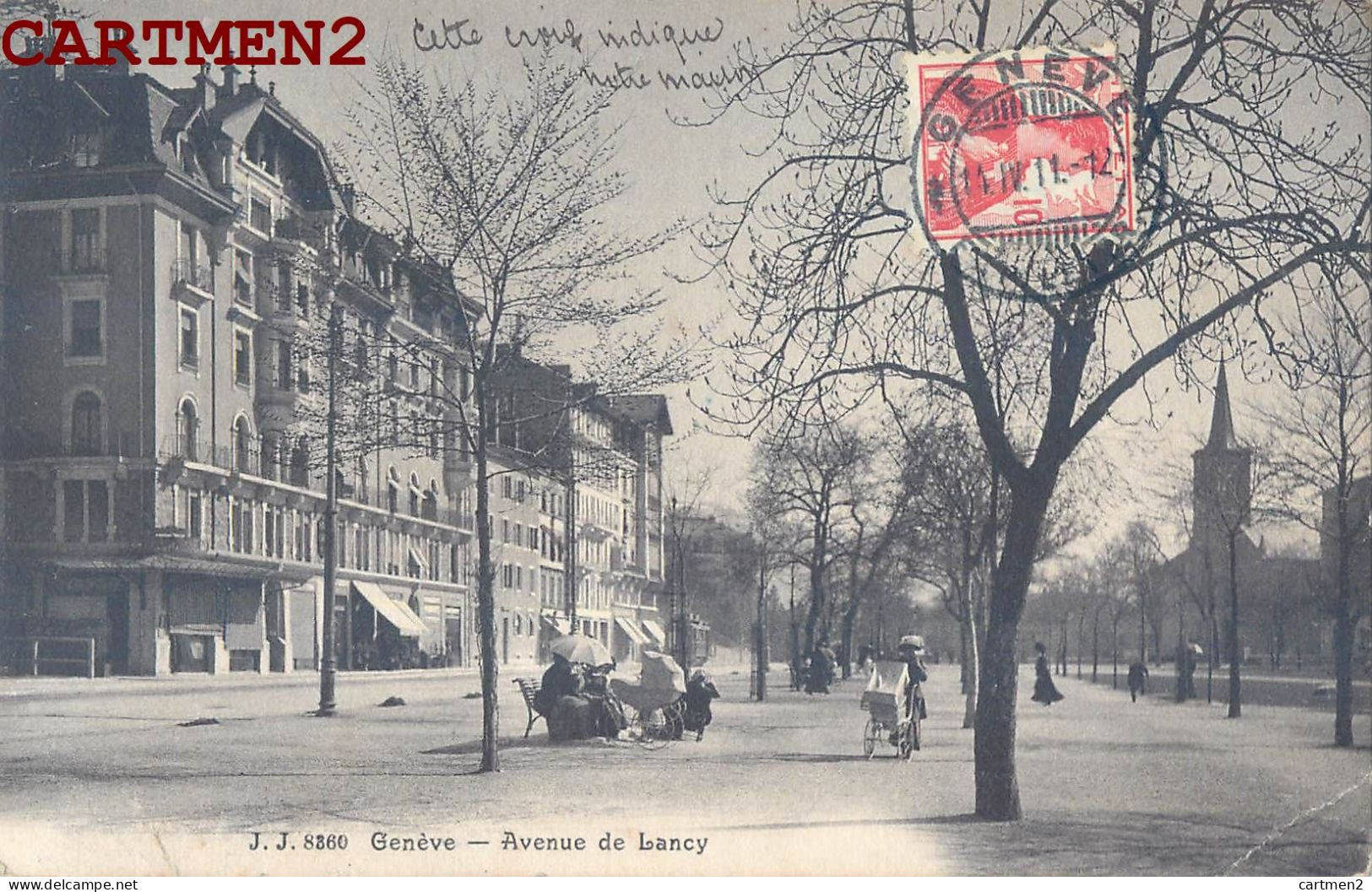 GENEVE AVENUE DE LANCY SUISSE - Genève