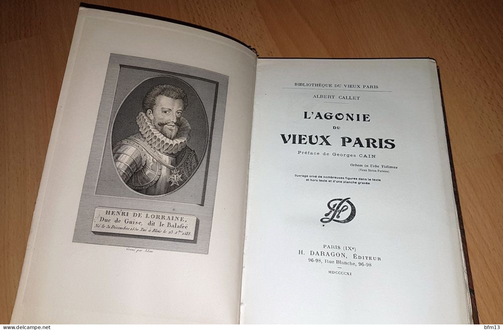 L'agonie Du Vieux Paris - Callet - 1901-1940