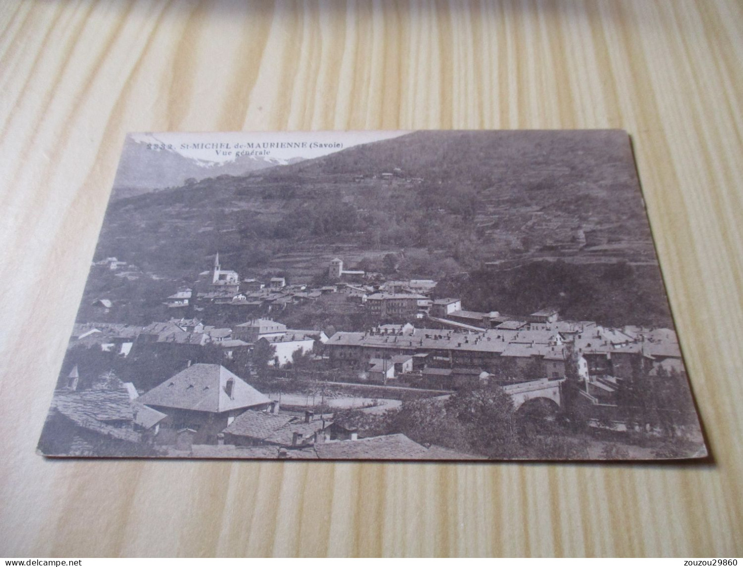 CPA Saint-Michel-de-Maurienne (73).Vue Générale. - Saint Michel De Maurienne