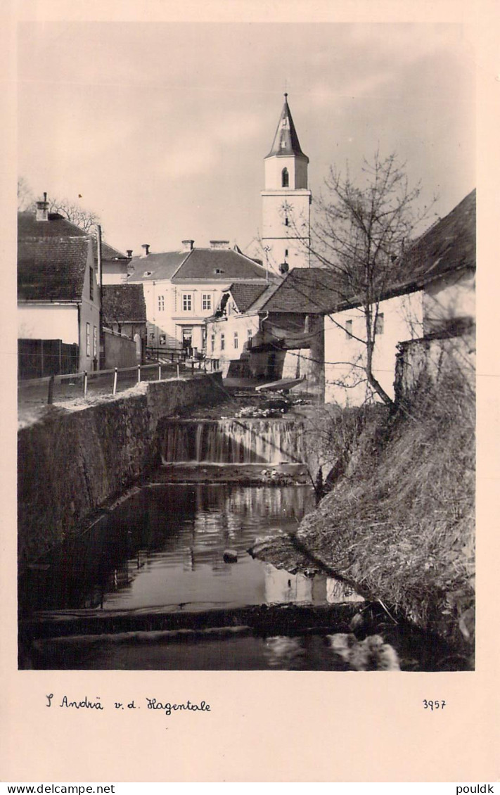 German Feldpost WW2 From POW Guard In Landesschützen Bataillon 890 (1. Kompanie) Using A Postcard From St.Andra - Militares