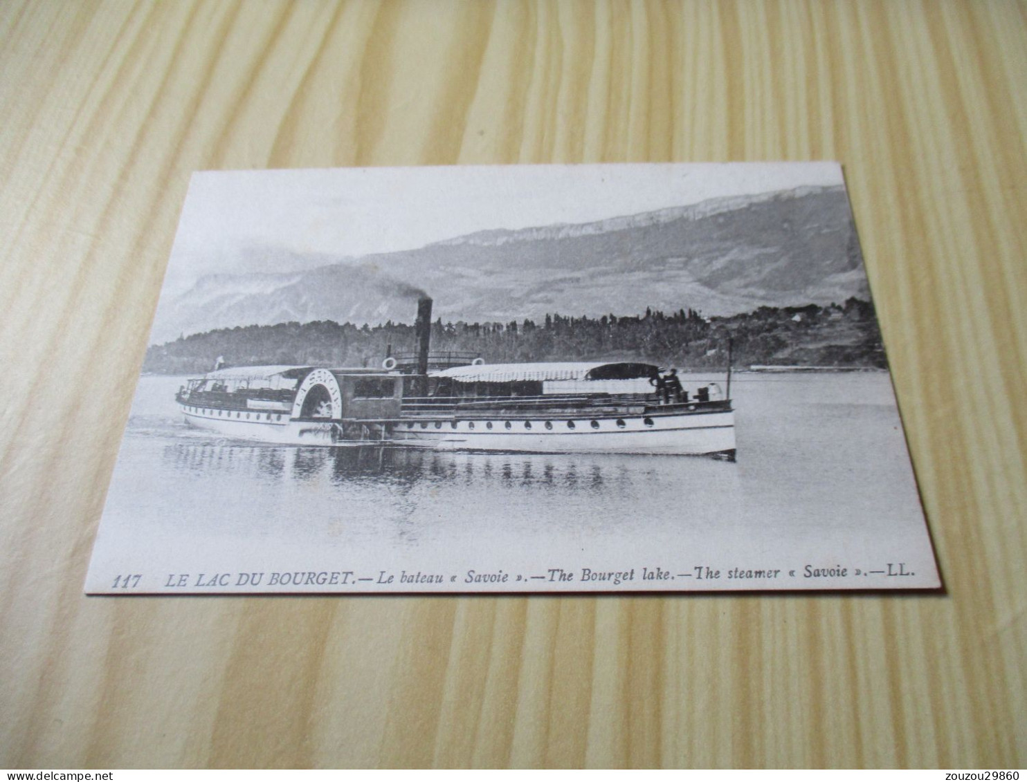 CPA Le Lac Du Bourget (73).Le Bateau " Savoie ". - Other & Unclassified