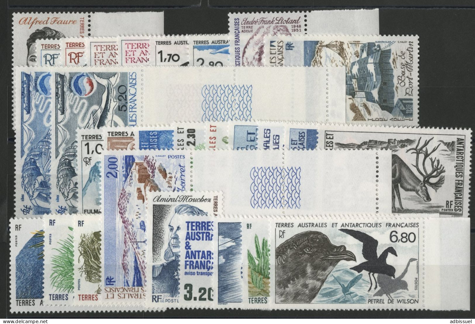 TAAF 1984-1988 N° 104 à 132 Neufs ** (MNH) Cote 52,65 € TB - Unused Stamps