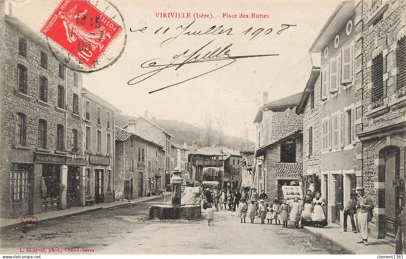 Viriville Place Des Buttes - Viriville