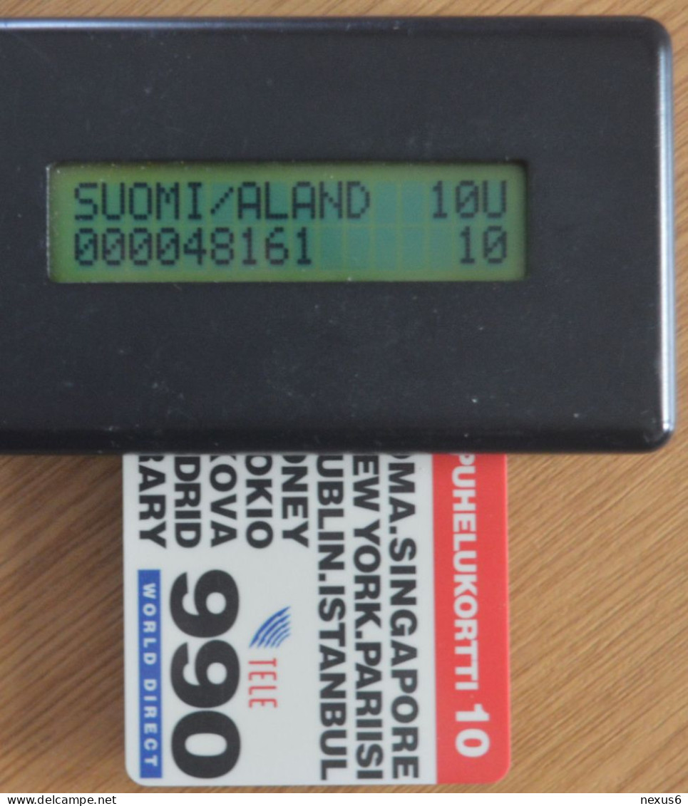 Finland - Sonera (Chip) - S-0015 - S Series - 990 Red, 06.1994, 10mk, 12.500ex, Mint - Finlande